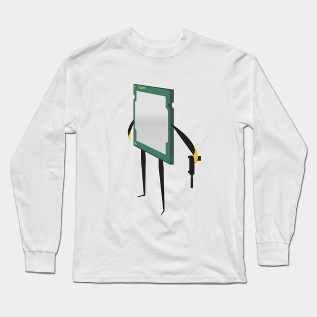 CPU Agent Long Sleeve T-Shirt by MJG Design